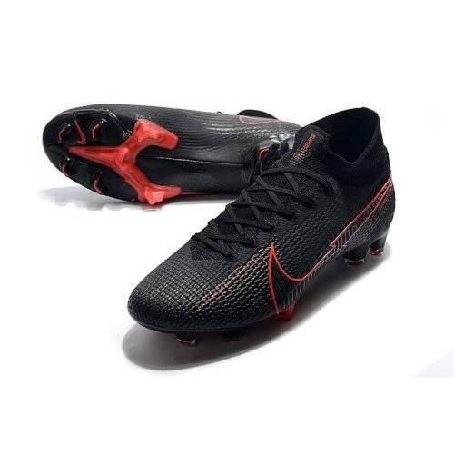 Zapatos Nike Mercurial Superfly 7 Elite DF FG -Negro Rojo_5.jpg